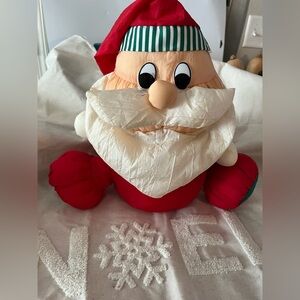 Festive Santa Claus ABC Company. Squisy parachute Material. Really Cute